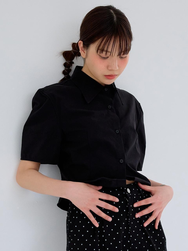 AR_Summer short sleeve shirt_BLACK