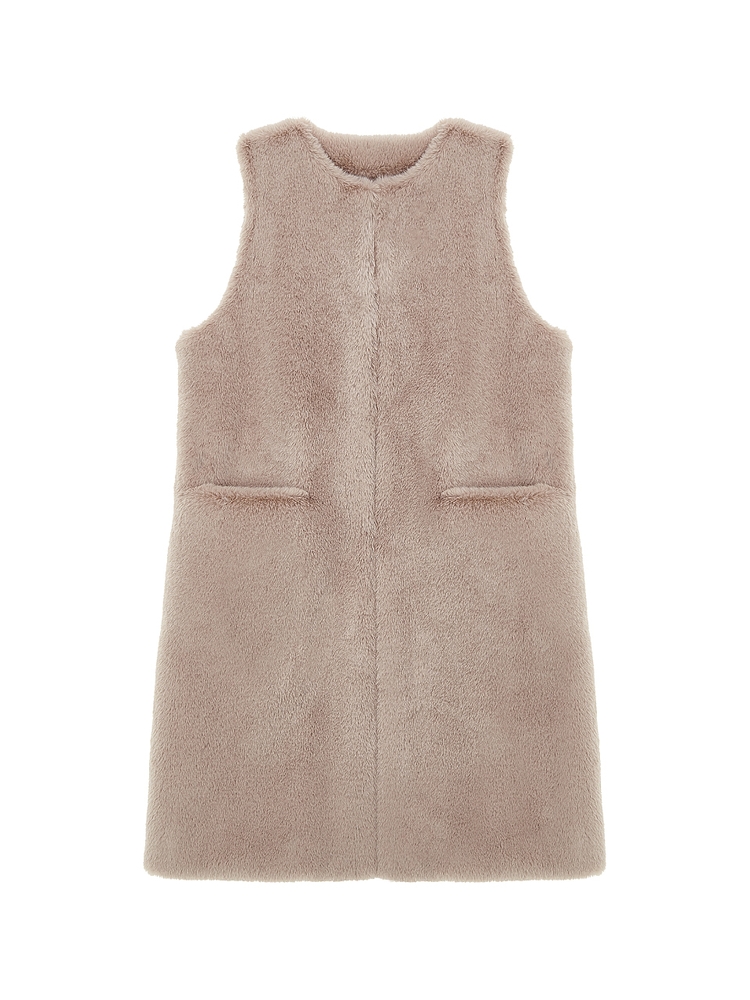 FAUX FUR MRD LAON VEST (LVT027KRFKF)