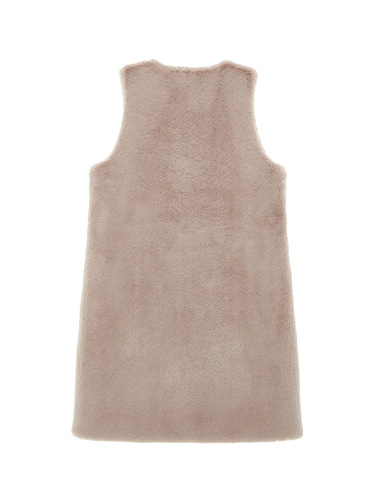 FAUX FUR MRD LAON VEST (LVT027KRFKF)