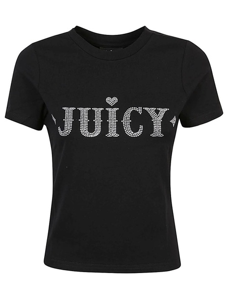 쥬시꾸뛰르 SS24 Juicy Couture T-shirts and Polos Black VEJB70316WJCJ00