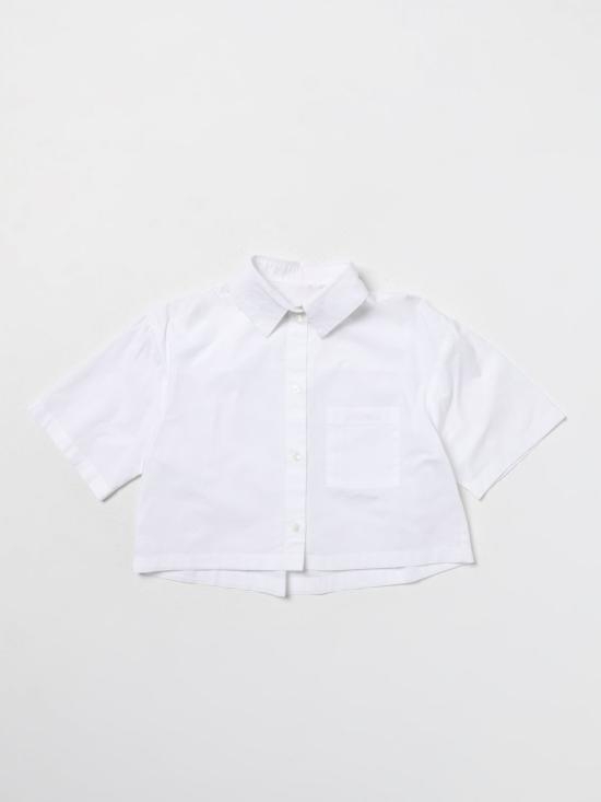 [해외배송] 24SS  키즈  막스앤코 셔츠 MX0027MX010 MX100 White