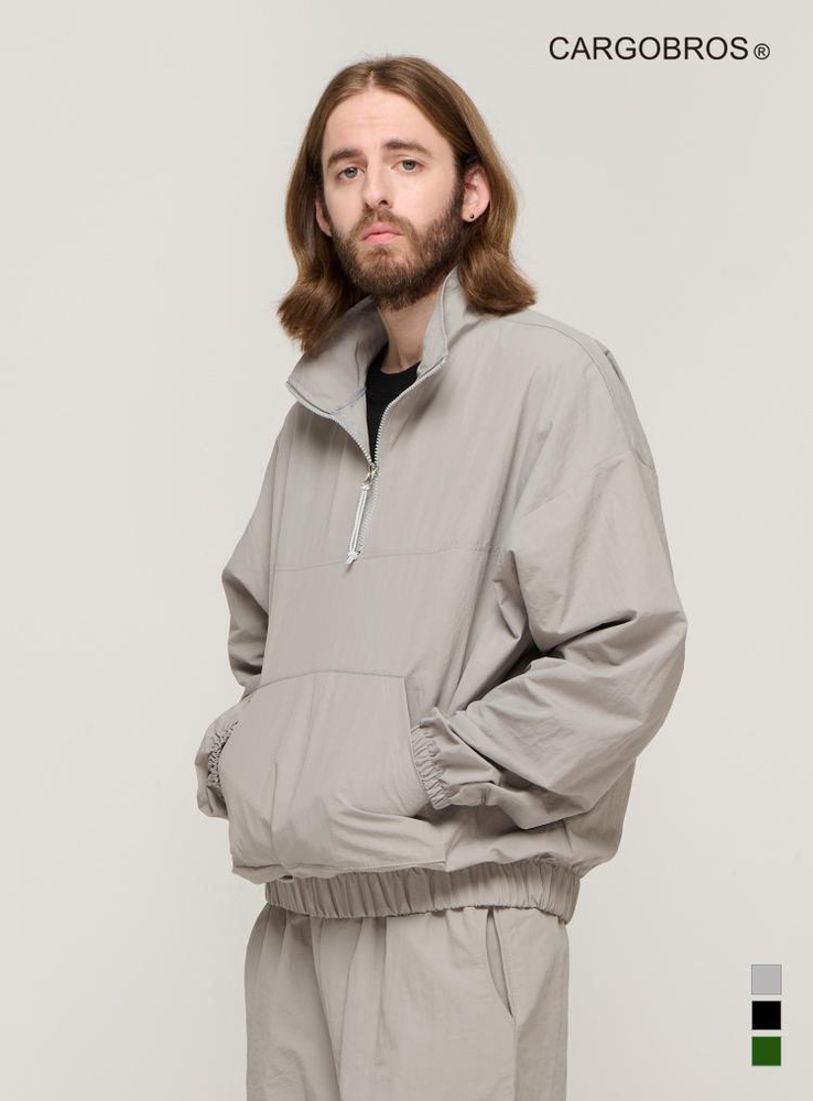 CB TASLAN HYBRID ANORAK (GRAY)