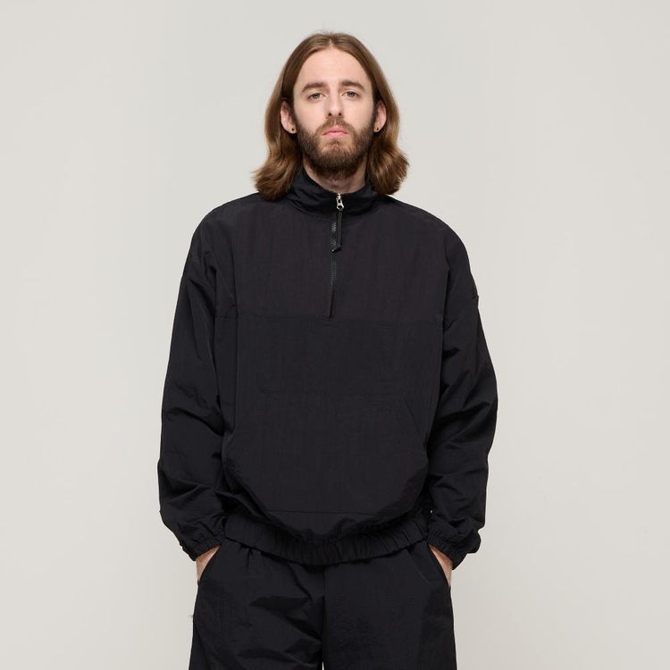 CB TASLAN HYBRID ANORAK (BLACK)