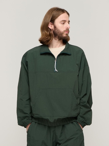 CB TASLAN HYBRID ANORAK (GREEN)