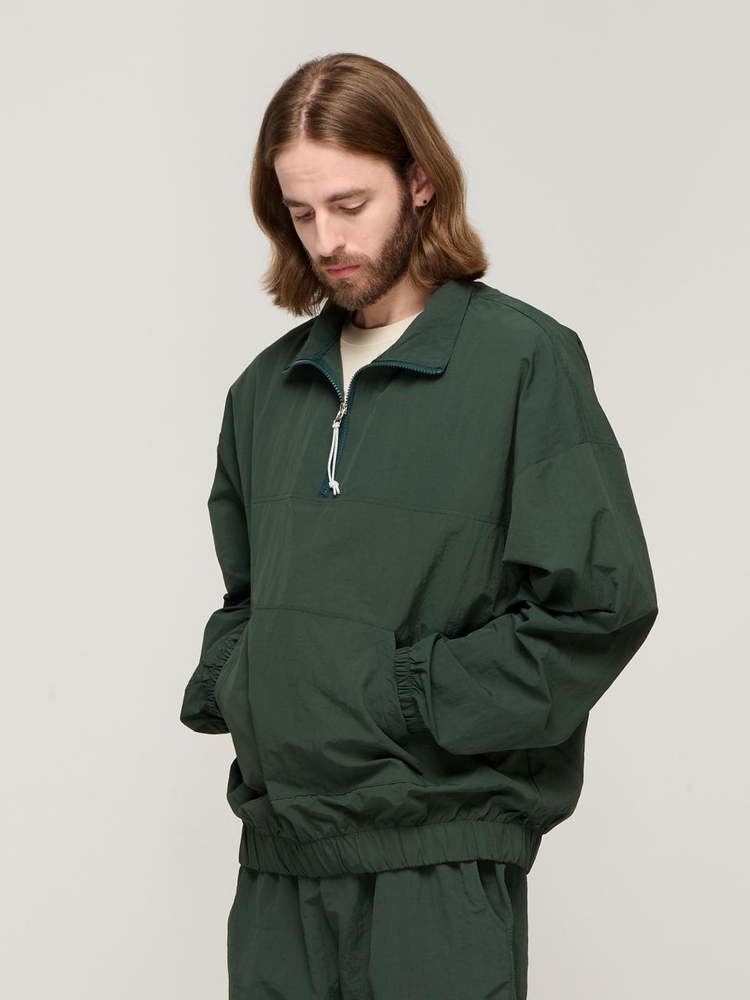 CB TASLAN HYBRID ANORAK (GREEN)