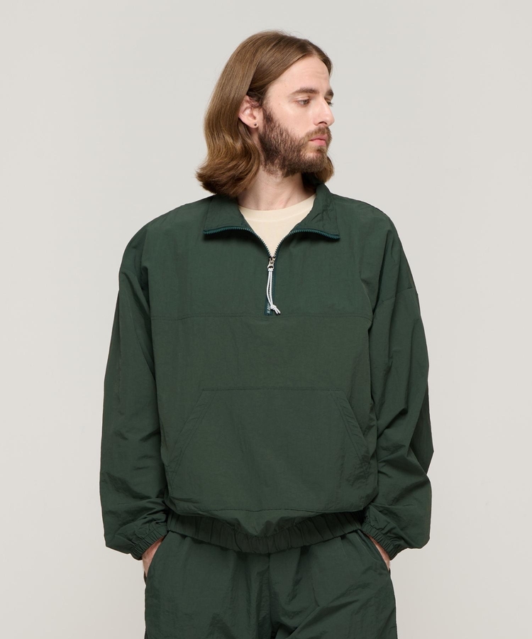 CB TASLAN HYBRID ANORAK (GREEN)