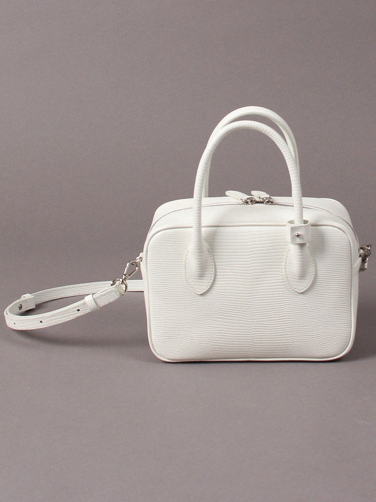 Jules bag Lizard White 줄스백 리자드화이트