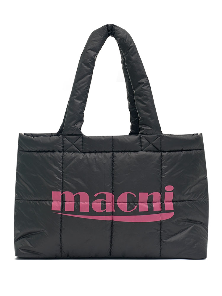 PADDED SHOULDER BAG_BLACK