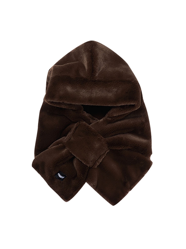 FUR BALACLAVA_BROWN