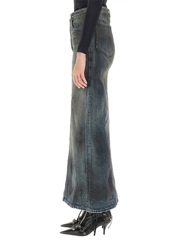 발렌시아가 FW23 MAXI SKIRT 744975_TNW014974