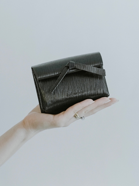 GLOIRE wallet |  TREE BLACK