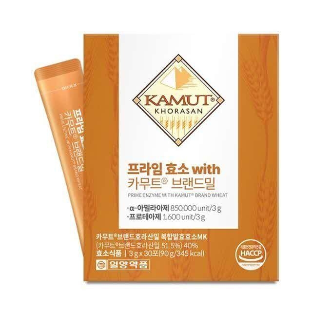 일양약품 프라임 효소 with 카무트 브랜드밀 3g x 30포