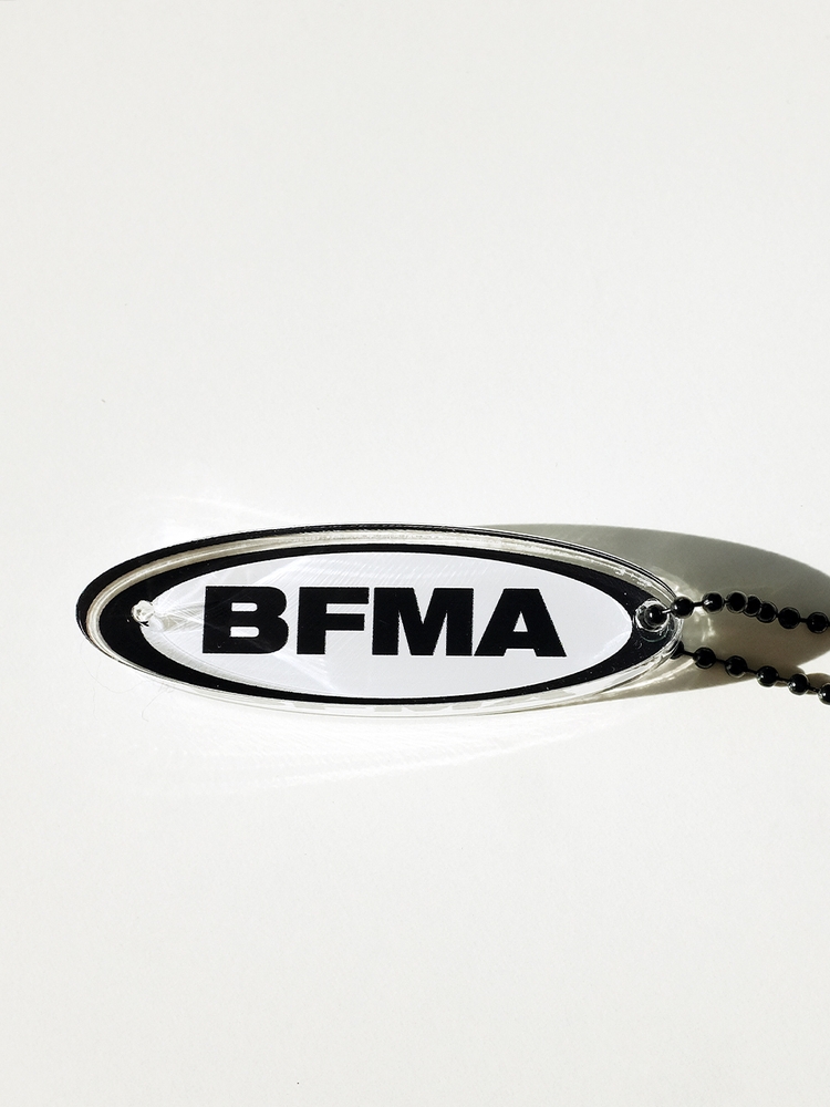 BFMA 타원로고 10mm 아크릴 인센스 키링