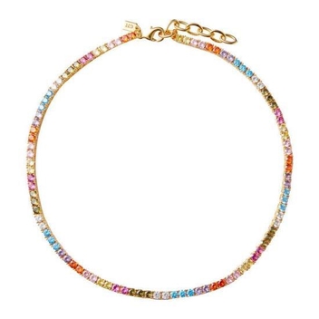 [해외배송] 24SS 크리스탈 헤이즈 목걸이 팬던트 SERENA NECKLACE RAINBOW