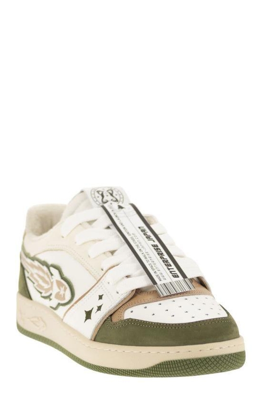 [해외배송] 24FW 엔터프라이즈 재팬 스니커즈 BG4001PX554 S3479 WHITE GREEN