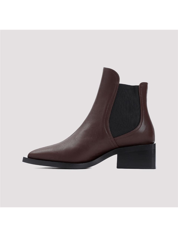 가니 FW24 Ganni Feminine Buckle Chelsea Boots S2652