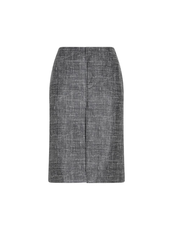 보테가베네타 SS24 Bottega Veneta Printed Leather Midi Skirt 739562.V2RZ0