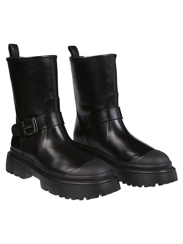 호간 FW23 H619 BIKER BOOTS HXW6190FC40KXT