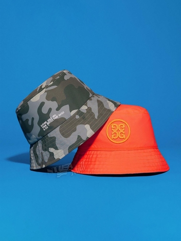 지포어 골프 모자 양면 버킷 햇 GMH000039 GFORE CAMO G.112 REVERSIBLE FEATHERWEIGHT TECH BUCKET HAT