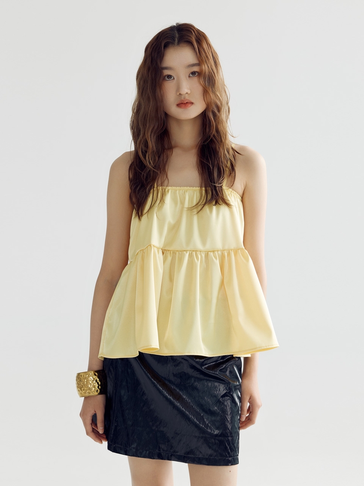 WAVE TOP - YELLOW