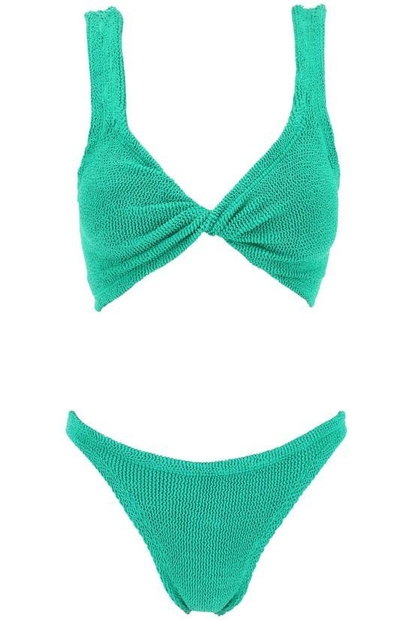 [해외배송] 24FW 훈자 지 비키니 수영복 JUNOBIKINIMCRINKLE VERDE