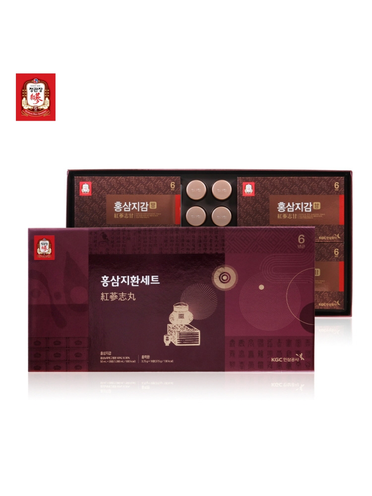 ★시크릿특가★ [정관장] 홍삼지환세트 (홍삼지감 50ml*20포+홍력환 3.75g*10환)