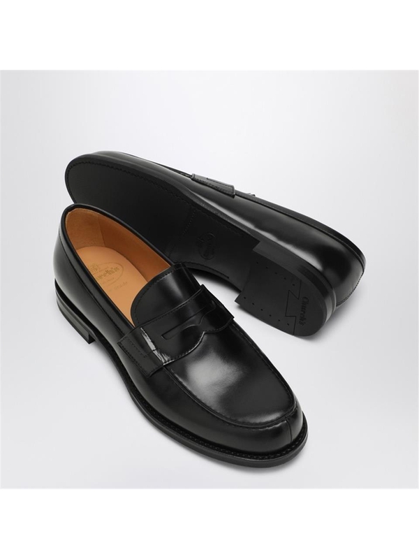 처치스 FW24 Churchs Black Gateshead leather loafers GATESHEAD9NI