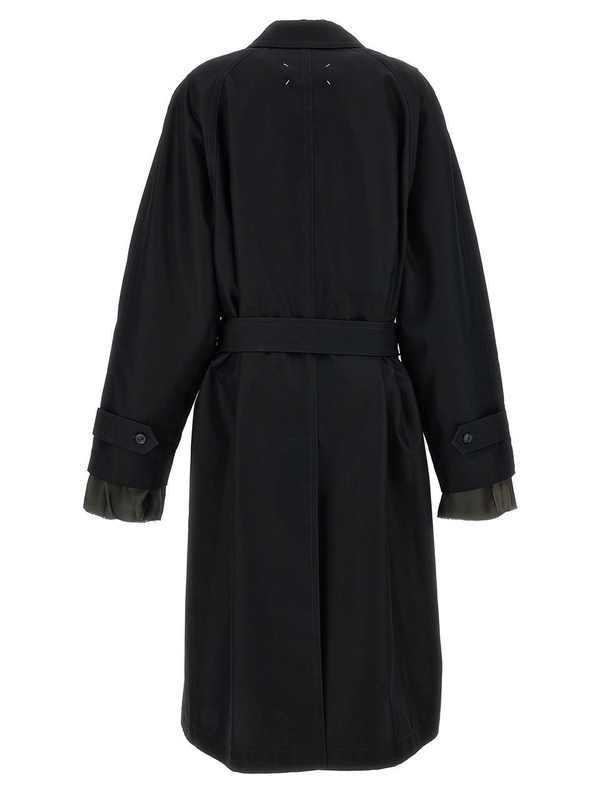 메종마르지엘라 FW24 Long single-breasted trench coat S50AH0132S54694900