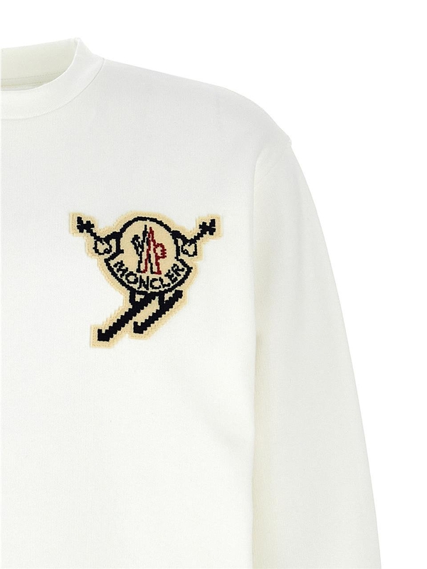 몽클레르 FW24 Logo patch sweatshirt 8G00016899V4034