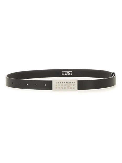 MM6 메종 마르지엘라 FW24 NUMERIC LOGO BELT SA6TP0010_P6418T8013