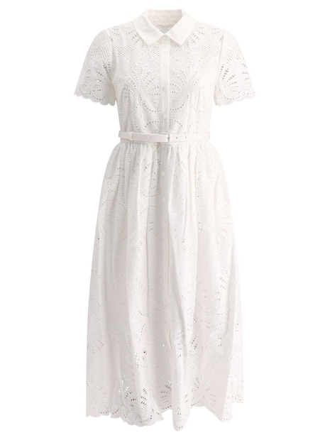 셀프 포트레이트 SELF PORTRAIT SS24 Embroidered dress SS24-141M-WWHITE