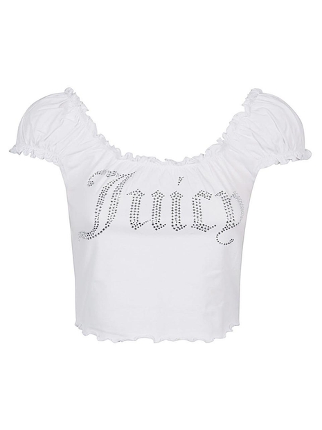 쥬시꾸뛰르 티셔츠 SS24 Juicy Couture Top White VEJH70329WJCJ10