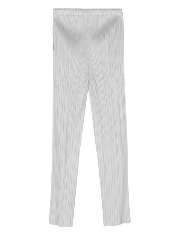 이세이미야케 팬츠 SS24 Pleats Please Trousers Light Grey PP46JF11110