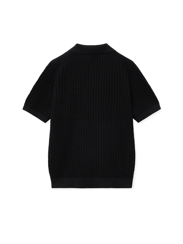 I Signature Half Opencollar_Black