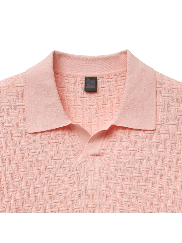 I Signature Half Opencollar_Peach