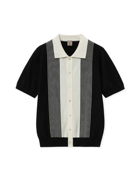 Iconic Open Shirt_Black