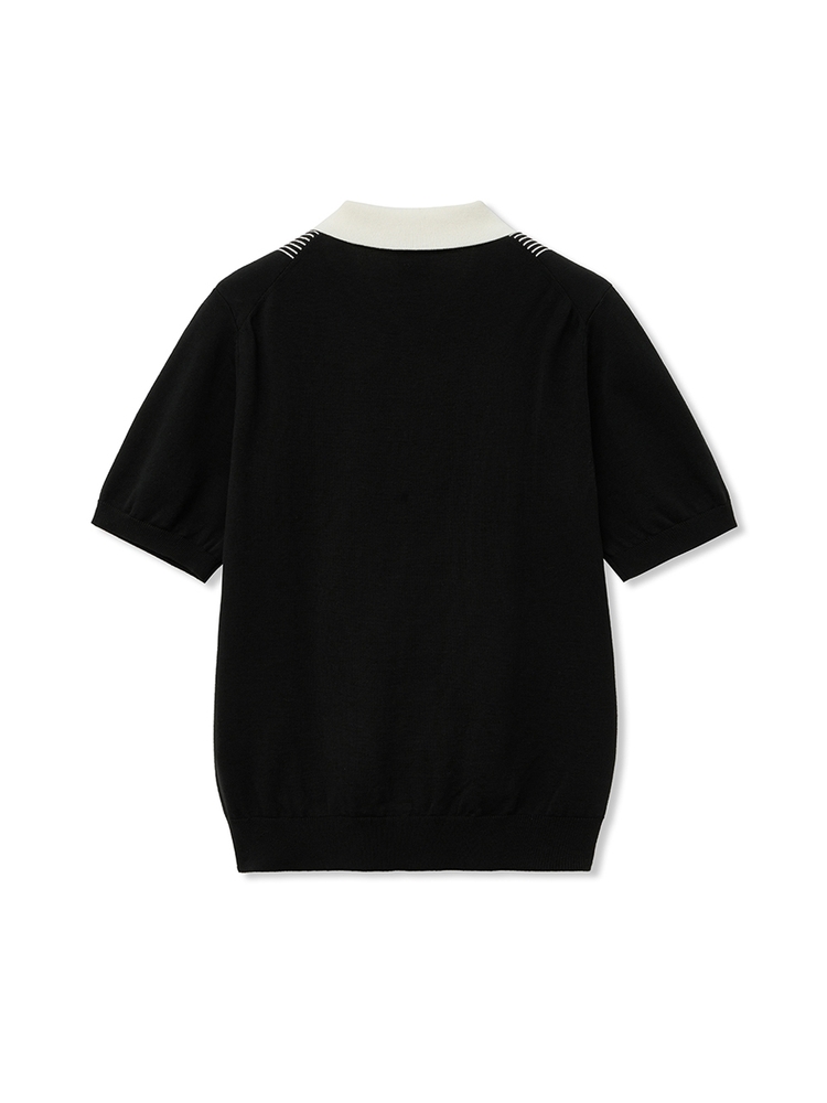 Iconic Open Shirt_Black