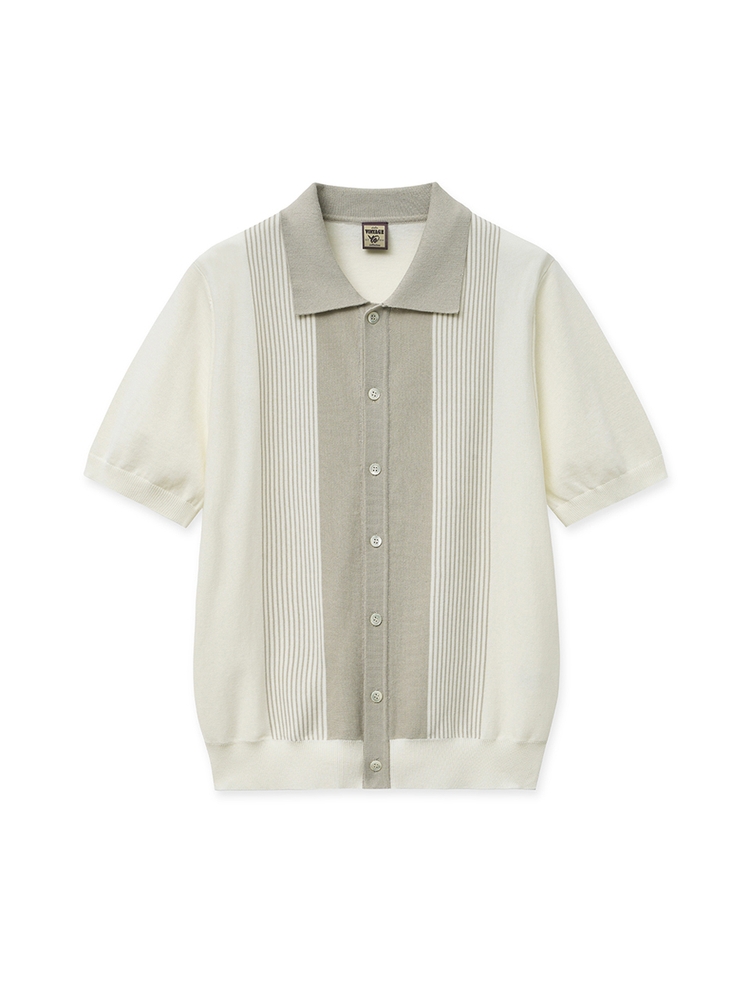 Iconic Open Shirt_Cream