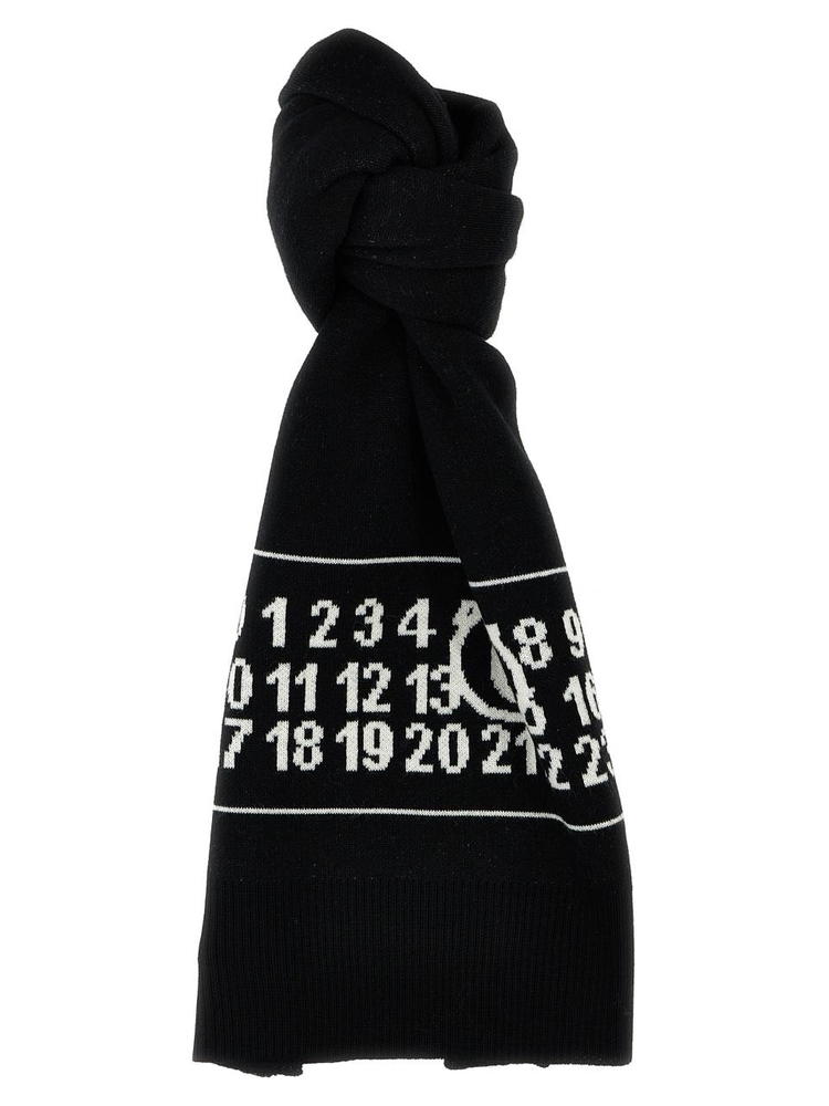 MM6 메종 마르지엘라 FW24 Numeric scarf S52TE0055M13050900J