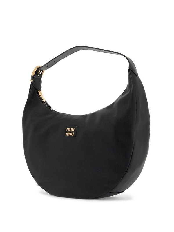 미우미우 FW24 leather hobo bag 5BC169 V OOO 2CRM