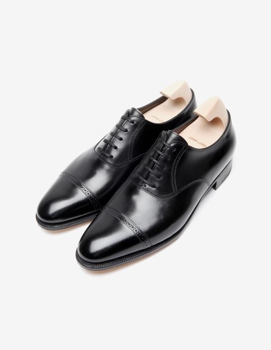 [해외배송] 24FW 존롭 드레스 슈즈 PHILIP II OXFORD E 1R BLACK