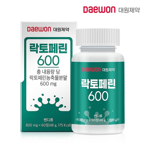 [대원제약] 락토페린 600 (800mg*60정)