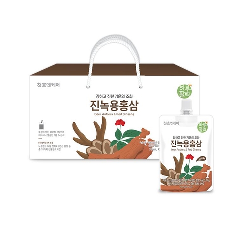 [천호엔케어] NEW 진녹용홍삼 (70ml*30개입)