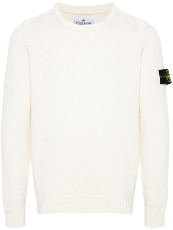 스톤아일랜드 FW24 Stone Island Sweaters White 8115508A3V0099