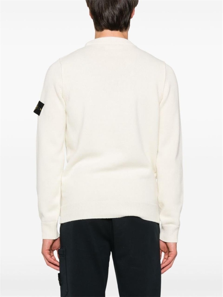 스톤아일랜드 FW24 Stone Island Sweaters White 8115508A3V0099