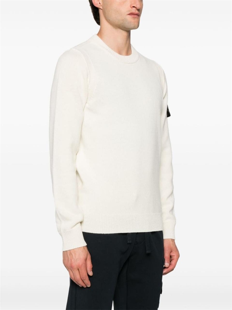 스톤아일랜드 FW24 Stone Island Sweaters White 8115508A3V0099