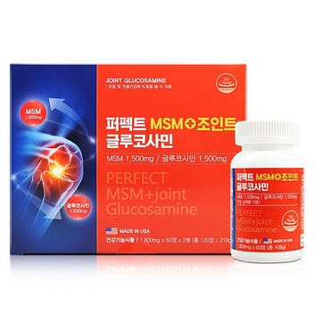 [네추럴웨이브] 퍼펙트 MSM+조인트 글루코사민 (1,800mg*120정)