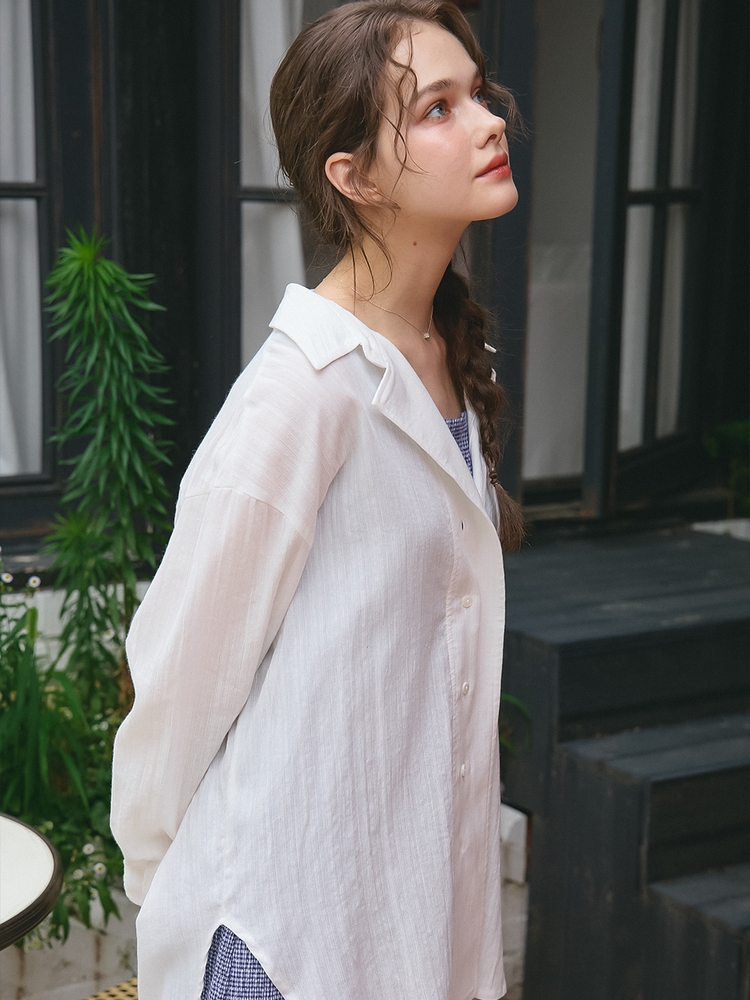 SIGNATURE OVERFIT SHIRTS_WHITE