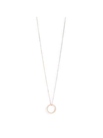 메종마르지엘라 FW24 Maison Margiela Logo Reference Necklace With Ring SM1UU0035.SV0158