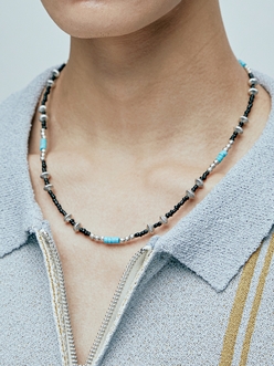 turquoise & hogan beads necklace